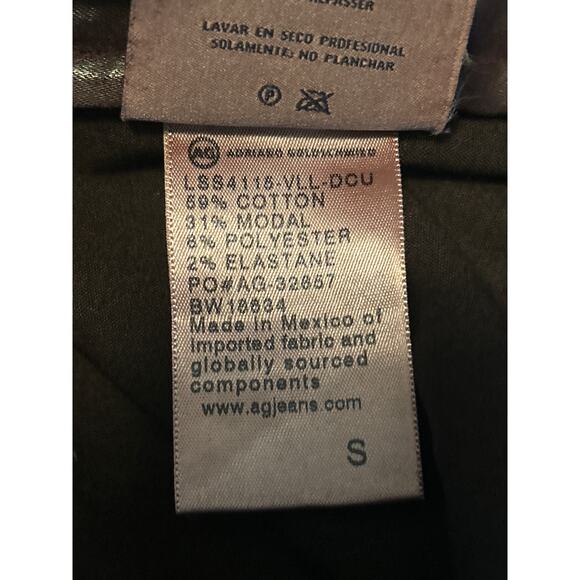 NWT Adriano Goldschmied Brown Faux Leather Moto Jacket Zippers Size Small - Picture 7 of 9